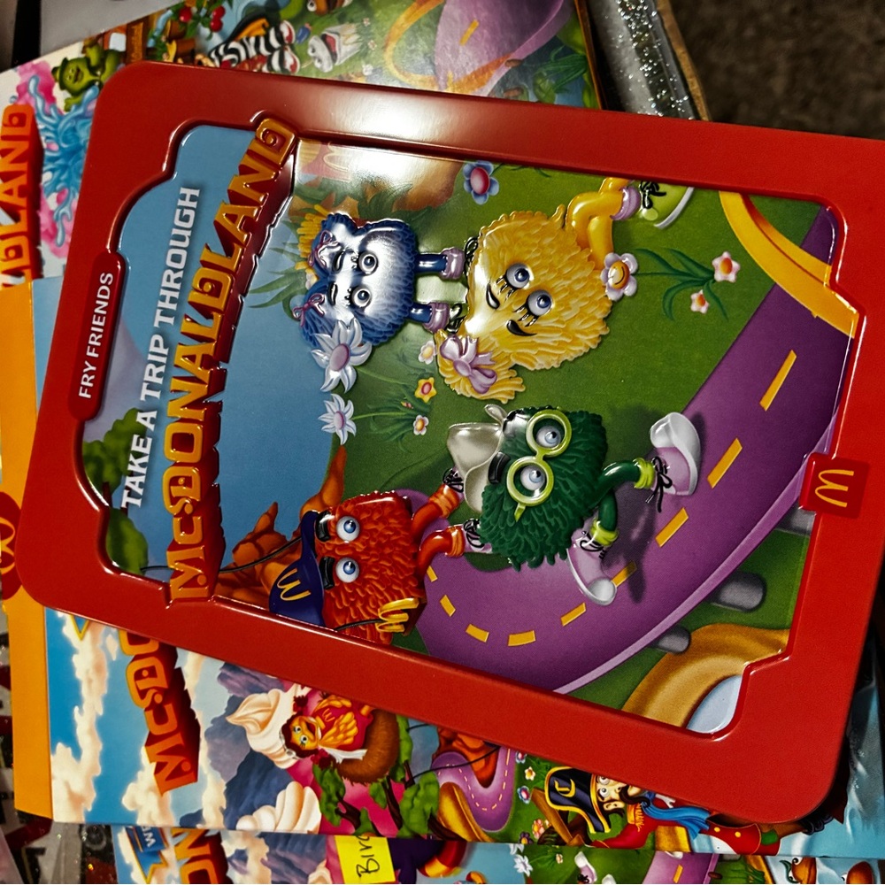 McDonaldland Fry Friends tin set